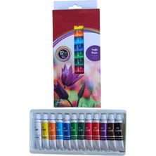 Vera Concept Store 12 Renk Yağlı Boya, Resim Başlangıç Seti Için Oil Colour