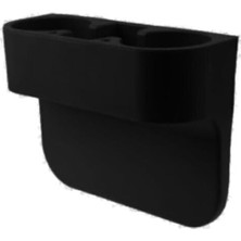 Vera Concept Store Koltuk Arası Bardak Tutucu Organizer, Siyah, Abs Malzeme