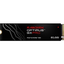 Vera Concept Store Optimus Gx Pro 8100 Pcıe Gen 5 Nvme SSD 1 Tb (Okuma/yazma Hızı 14.900/11.000 Mb/s'ye Kadar, Tlc 3D Cba Nand)