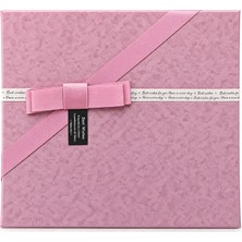 Vera Concept Store Hediye Kutusu, Iç Içe 3 Farklı Ebat, Kare, 19X19X9 cm (Pembe)