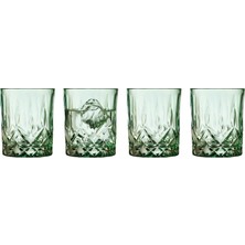 Vera Concept Store Sorrento Viski Bardağı 32 cl 4 Adet Yeşil