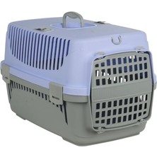 Vera Concept Store Kedi Köpek Evcil Hayvan Taşıma Çantası Box Çok Fonksiyonlu (Lila, Orta)
