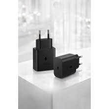 Vera Concept Store 25W Usb-C Pd-Pps Super Hız Şarj Adaptörü Siyah (Kablosuz) (3 Yıl Garantili)