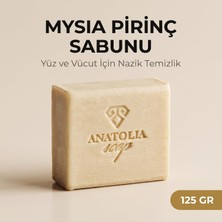 Vera Concept Store Mysia Koleksiyonu Pirinç Sabunu Doğal Bitkisel Yağlardan Oluşur Cildi Temizler, Kirlerden Arındırır. 125GR