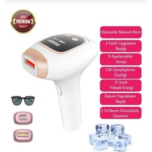 Vera Concept Store Y-1104 Ipl Buz Lazer Epilasyon Cihazı, 5°c Soğutma, Beyaz