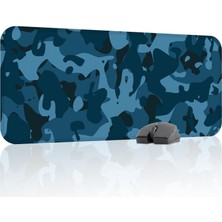 Vera Concept Store Kamuflaj Desenleri Oyuncu Gaming Mouse Pad Kauçuk Kaymaz Taban Mousepad (V2, 70X30 Xl)