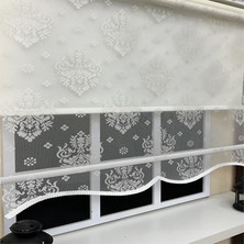 Vera Concept Store Çift Mekanizmalı Ekru Tül Perde ve Ekru Stor Perde St 121