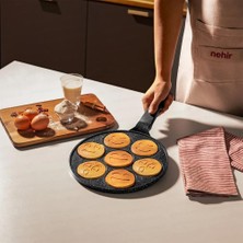 Vera Concept Store Siyah Alüminyum Döküm 27 cm Krep Tavası