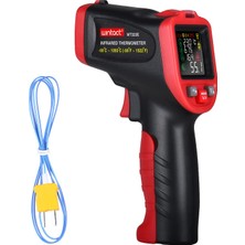 Vera Concept Store 50℃～1050℃ Kızılötesi Termometre Profesyonel Endüstriyel Termometre Ortam Sıcaklığı Nemli Çok Amaçlı Cihaz Çiğlenme Noktası Kalıp Dedektörü K Tipi El T