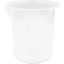 Plastik Beher 100ML Kabartma Dereceli 1 Adet