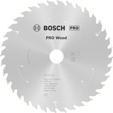 Vera Concept Store 1 x Pro Wood Daire Testere Bıçağı, Akülü Daire Testereler Için (Yumuşak Ahşap, Sert Ahşap, Çap Mm, Profesyonel Aksesuar, Daire Testere)