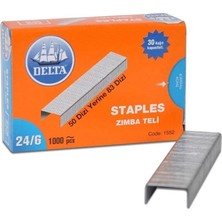 Zımba Teli Ekonomik 1000 Li 24/6 (1 Paket)