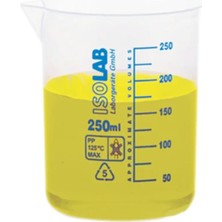 Beher - P.p - Kısa Form - Mavi Skala - 1000 ml