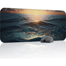 Vera Concept Store Okyanus Gaming Mouse Pad Kauçuk Kaymaz Taban Mousepad (V1, 70X30 Xl)