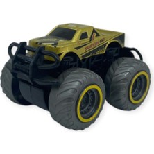 Superior Burst Siyah Renkli Mini Monster Truck - 8 cm Hareketli Tekerlekli Oyuncak Araba (Lisinya)