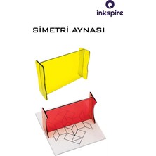 Simetri Aynası 1 Adet Yansıma Aynası Nesne Yansıtma Matematik Geometri Ders Materyalleri Çizim