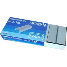 Zımba Teli Ofis No:3-1m 24/6 10'lu