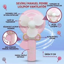 Lolipop Model El Fanı - Pembe (Lisinya)