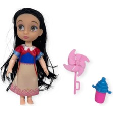 Aksesuarlı Mini Prenses Oyuncak Bebek 13 cm (Lisinya)