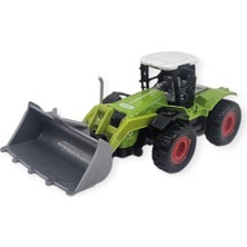 Farm Mini Oyuncak Traktör - 14 cm Kepçe Çiftlik Aracı (Lisinya)