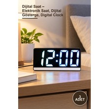 Yenilig 3 Adet Dijital Saat – Elektronik Saat, Dijital Gösterge, Digital Clock
