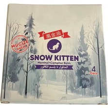 Hubrendy Sh Medicablends Snow Kitten Menthol Balm Krem 4'lü