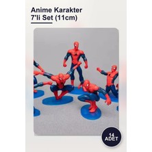 Yenilig 14 Adet Anime Karakter 7'li Set (11CM)