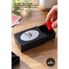Yenilig 4 Adet Sihirli Kutu – Kaybolan ve Anında Geri Getirilebilen Mini Çekmece 3X10X7 Cm, Sihirli Çekmece, Magic Box