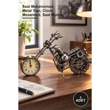Yenilig 1 Adet Büyük Saatli Metal Motor – Saat Mekanizması Metal Yapı, Clock Movement, Saat Motoru