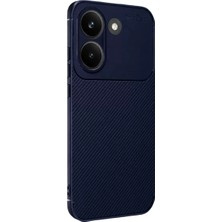 Xiaomi Poco X8 Pro Auto Focus Karbon Kapak - Lacivert