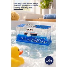 Yenilig 5 Adet Batmayan Gemi – Orta Boy Yüzen Model, Banyo ve Havuz Için Oyuncak/decor, Floating Boat Toy Boat