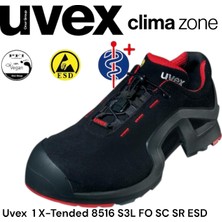 Uvex 8516 X-Tended S3L Fo Sc Sr Esd Iş Güvenliği Ayakkabısı