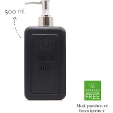 Str Store Savon Pur Luxury Vegan Sıvı Sabun Siyah (500 Ml)