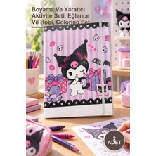 Yenilig 2 Adet Kuromi Boyama Seti – Boyama ve Yaratıcı Aktivite Seti, Eğlence ve Hobi, Coloring Set