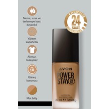 Str Store Power Stay 24 Saat Mat Fondöten, 30 Ml, Light Caramel