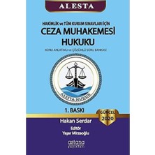 Str Store Alesta - Hakimlik ve Tüm Kurum Sınavları Için Ceza Muhakemesi Hukuku: Konu Anlatımlı ve Çözümlü Soru Bankası