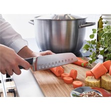 Str Store Sebze Bıçağı, Paslanmaz Çelik, Siyah, 16 cm