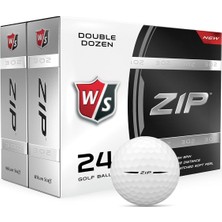Wılson Staff Zip Golf Balls [24-Ball]