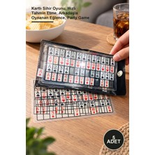 Yenilig 5 Adet Sihirli Tombala – Kartlı Sihir Oyunu, Hızlı Tahmin Etme, Arkadaşla Oynanan Eğlence, Party Game