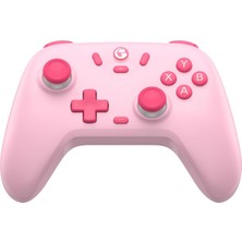 Aydogan's Nova Lite Wireless Controller – 2.4g & Bluetooth Gamepad For Windows Pc, Iphone, Android, Switch & Steam Deck – Hall Effect Triggers, Turbo Function, Rumble Vibration (Blush Pink)