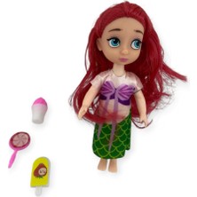 Aksesuarlı Mini Prenses Oyuncak Bebek 13 cm (Lisinya)