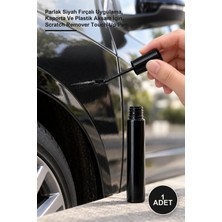 Yenilig 1 Adet Siyah Araç Çizik Giderici Rötuş Kalemi – Parlak Siyah Fırçalı Uygulama, Kaporta ve Plastik Aksam Için, Scratch Remover Touch-Up Pen