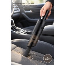 Yenilig 1 Adet Sinbo Oto Araç Süpürgesi – Çakmaklık Şarjlı El Tipi 3600 Mah Hepa Filtre Mini Taşınabilir 2 Başlıklı Car Vacuum