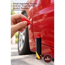 Yenilig 5 Adet Kırmızı Araç Çizik Giderici Rötuş Kalemi – Fırçalı Uygulama, Kaporta Onarımı, Touch-Up Pen, Scratch Remover