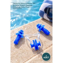 Yenilig 1 Adet Kulak ve Burun Tıkayıcı Havuz Seti – Yüzme ve Havuz Kullanımı Için Su Girişi Önleyici Earplugs Noseplugs Swim Plugs