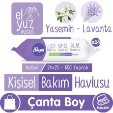 Str Store Herbal Kişisel Bakım Havlusu Çanta Boy 24X25 (600 Yaprak)