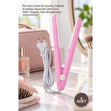Yenilig 5 Adet Seyahat Tipi Saç Düzleştirici – Ptc Isıtıcı Hızlı Ön Isınma, Yüksek Sıcaklığa Dayanıklı Ultra Ince Hafif Tasarım, Hair Straightener