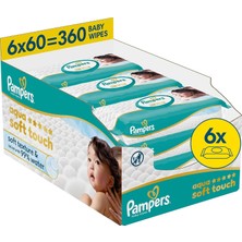 Str Store Aqua Soft Touch Bebek Islak Havlu 6 Paket 360 Yaprak