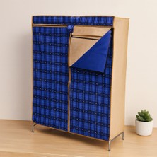 Str Store Portatif Metal Iskelet Bez Gardrop 42X106X150 cm