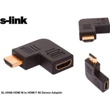 Str Store SL-HH66 HDMI M To HDMI F 90 Derece Adaptör